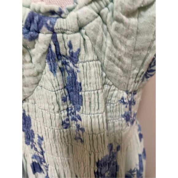 Free People Forget Me Not Midi Dress Size L - Picture 7 of 9